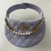 Chanel 23k Hula Hoop Bag with Camelia #B50298