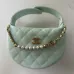 Chanel 23k Hula Hoop Bag with Camelia #B50298