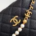 Chanel 23k Hula Hoop Bag with Camelia #B50298