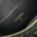 Chanel 23k Hula Hoop Bag with Camelia #B50298