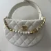 Chanel 23k Hula Hoop Bag with Camelia #B50298
