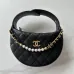 Chanel 23k Hula Hoop Bag with Camelia #B50298