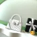 Chanel 26S Kelly Quilted Lambskin Top Handle Bag, 13 x 19 x 7 cm #B63215
