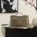 Chanel 5346 Small Vanity Bag Crocodile Embossed Calfskin Gold Chain 19cm #A67472