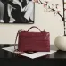 Chanel 5346 Small Vanity Bag Crocodile Embossed Calfskin Gold Chain 19cm #A67472