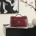 Chanel 5346 Small Vanity Bag Crocodile Embossed Calfskin Gold Chain 19cm #A67472