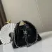 Chanel 5631 Mini Suede Hobo Bag Gold CC Chain Underarm Shoulder Designer Handbag #B65962