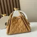 Chanel 5631 Mini Suede Hobo Bag Gold CC Chain Underarm Shoulder Designer Handbag #B65962