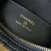 Chanel AP5277 Two Tone Suede Lunch Box Crossbody Bag Gold CC Chain Shoulder Handbag #B65968