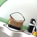 Chanel AP5277 Two Tone Suede Lunch Box Crossbody Bag Gold CC Chain Shoulder Handbag #B65968