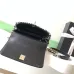 Chanel AS2215 Mini Coco Sequin Tweed Top Handle Bag Gold CC Chain Crossbody Handbag #B65967