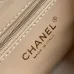 Chanel AS4416 Raffia Tassel Mini Top Handle Bag Gold CC Chain Crossbody Handbag #B65966