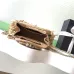 Chanel AS4416 Raffia Tassel Mini Top Handle Bag Gold CC Chain Crossbody Handbag #B65966