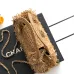 Chanel AS4416 Raffia Tassel Mini Top Handle Bag Gold CC Chain Crossbody Handbag #B65966