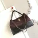 Chanel AS5634 Suede & Leather Tote Bag with Chain Strap Size 36x24x12CM #B62905