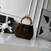Chanel AS6022 Suede Bucket Bag with Tortoise Handle 18x24x12cm #B64999
