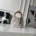Chanel AS6022 Suede Bucket Bag with Tortoise Handle 18x24x12cm #B64999
