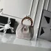 Chanel AS6022 Suede Bucket Bag with Tortoise Handle 18x24x12cm #B64999