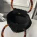 Chanel AS6022 Suede Bucket Bag with Tortoise Handle 18x24x12cm #B64999
