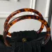 Chanel AS6022 Suede Bucket Bag with Tortoise Handle 18x24x12cm #B64999