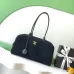 Chanel AS6211 Suede Quilted Boston Doctor Bag Gold CC Top Handle Shoulder Handbag #B65965