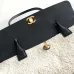Chanel AS6288 26S Two Tone Barrel Bag Caviar & Shearling Gold CC Top Handle Handbag #B65961