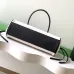 Chanel AS6288 26S Two Tone Barrel Bag Caviar & Shearling Gold CC Top Handle Handbag #B65961