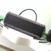 Chanel AS6289 26S Tweed Barrel Bag Vintage Gold CC Top Handle Leather Trim Handbag #B65964