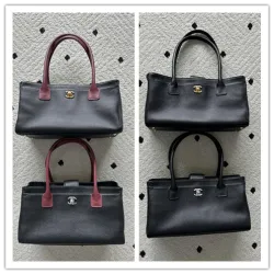 Chanel Black Calfskin Tote AP60559 32×17×14cm #B67236