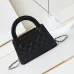 Chanel Black Quilted Aged Calfskin Mini Kelly Bag Aged Gold Hardware #B49049