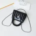Chanel Black Quilted Aged Calfskin Mini Kelly Bag Aged Gold Hardware #B49049