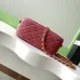 Chanel Burgundy Quilted Velvet Handbag With Top Handle And Gold Chain Strap size:11×20×8cm #B54338