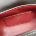 Chanel Croc Emboss Bowling Handbag AP5384 11×23×12.5cm #B67266