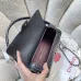 Chanel Croc Emboss Bowling Handbag AP5384 11×23×12.5cm #B67266
