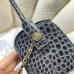 Chanel Croc Emboss Bowling Handbag AP5384 11×23×12.5cm #B67266