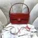 Chanel Croc Emboss Handle Hobo AS6425 16×26×2.5cm #B67261
