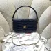 Chanel Croc Emboss Handle Hobo AS6425 16×26×2.5cm #B67261