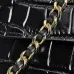 Chanel Croc Emboss Mini Handle Flap AS6424 14×19×5.5cm #B67271