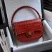 Chanel Croc Emboss Mini Handle Flap AS6424 14×19×5.5cm #B67271