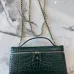 Chanel Croc Embossed Top Handle Bag For Women AP5528 25cm×15cm×5cm #A69491