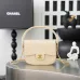 Chanel Croc Leather Mini Handle Hobo Bag 6424 #B67267