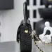 Chanel Croc Leather Mini Handle Hobo Bag 6424 #B67267