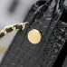 Chanel Croc Leather Mini Handle Hobo Bag 6424 #B67267