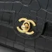 Chanel Croc Leather Mini Handle Hobo Bag 6424 #B67267
