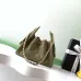 Chanel Hobo Shoulder Bag  Hippie Style Vintage Gold Coin Button Drawstring Bucket Bag #B59437