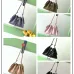 Chanel Hobo Shoulder Bag  Hippie Style Vintage Gold Coin Button Drawstring Bucket Bag #B59437