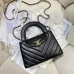Chanel Kelly Top Handle Quilted Leather Bag 13x19x7cm #B64995