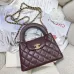 Chanel Kelly Top Handle Quilted Leather Bag 13x19x7cm #B64995