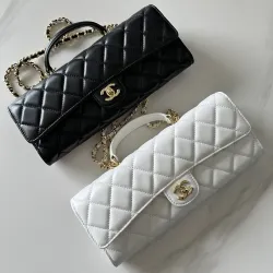 Chanel Lambskin Chain Clutch AP5380 25×9.5×5cm #B67238