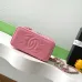 Chanel Lambskin Quilted Metal Small Top Handle Vanity Case #B50296